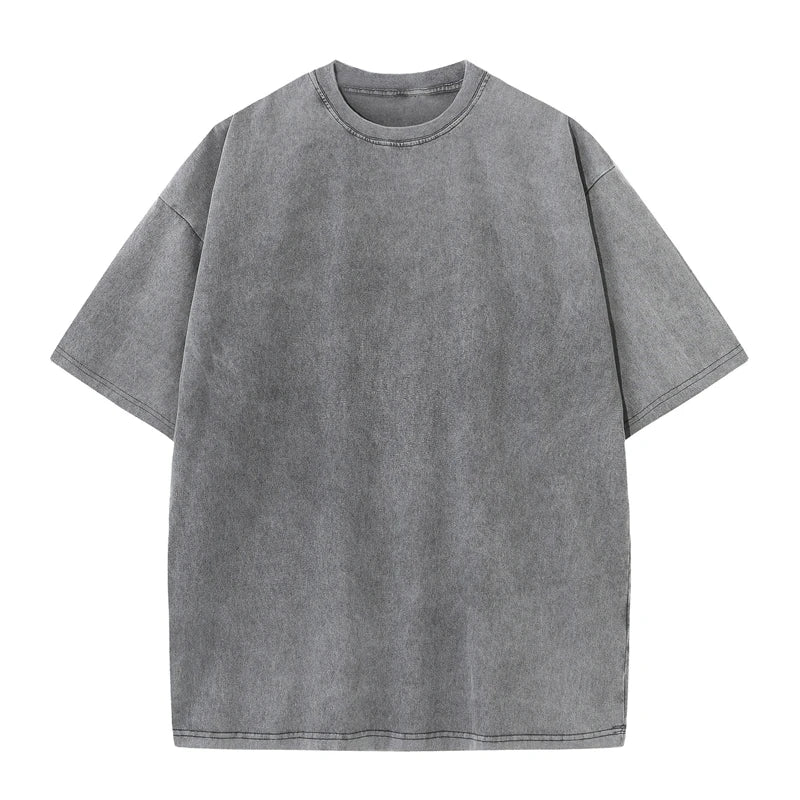 Men’s Oversized Washed Cotton T-Shirt