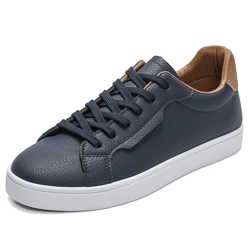 Men’s Casual Leather Sneakers for Everyday Wear