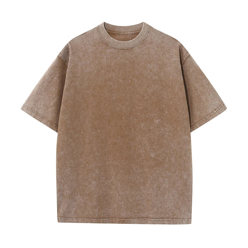 Men’s Oversized Washed Cotton T-Shirt