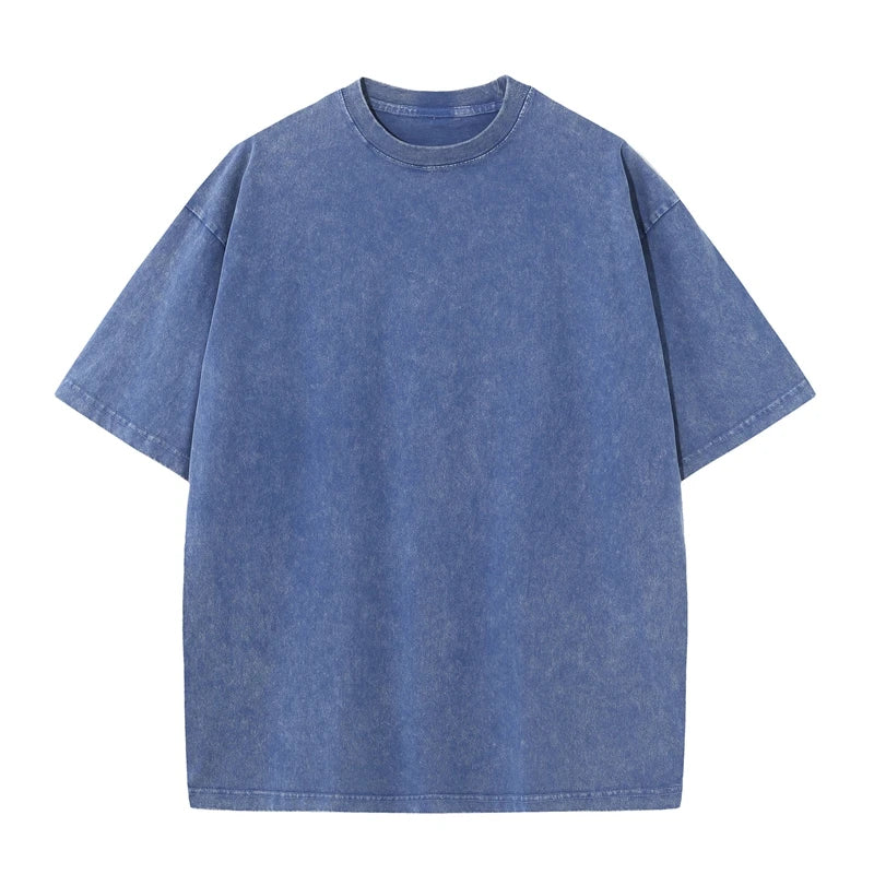 Men’s Oversized Washed Cotton T-Shirt