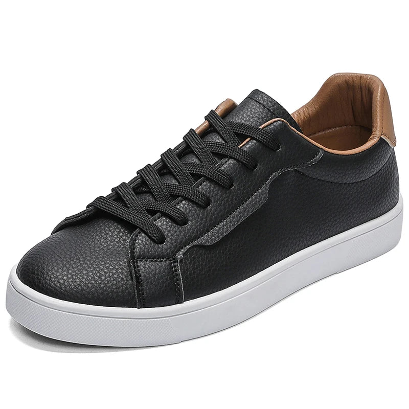 Men’s Casual Leather Sneakers for Everyday Wear