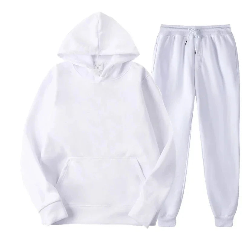 Casual Hoodie and Jogger Two-Piece Set