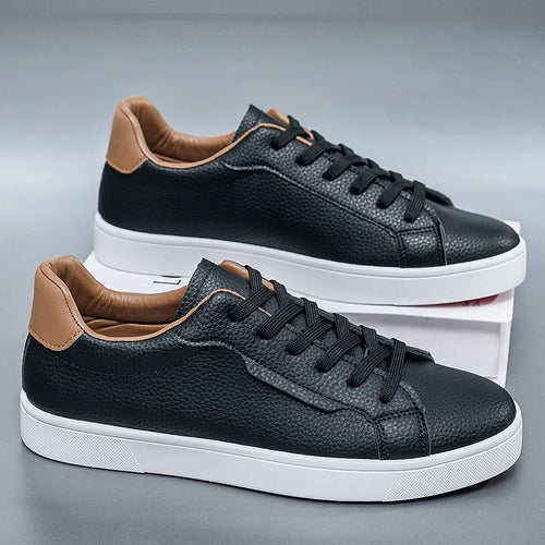 Men’s Casual Leather Sneakers for Everyday Wear