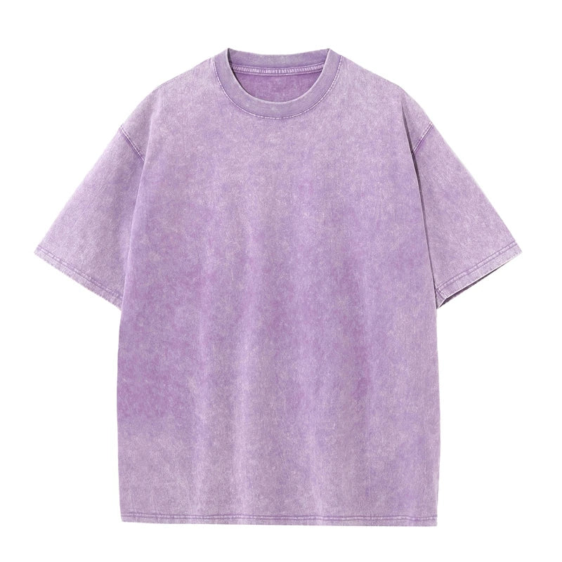 Men’s Oversized Washed Cotton T-Shirt