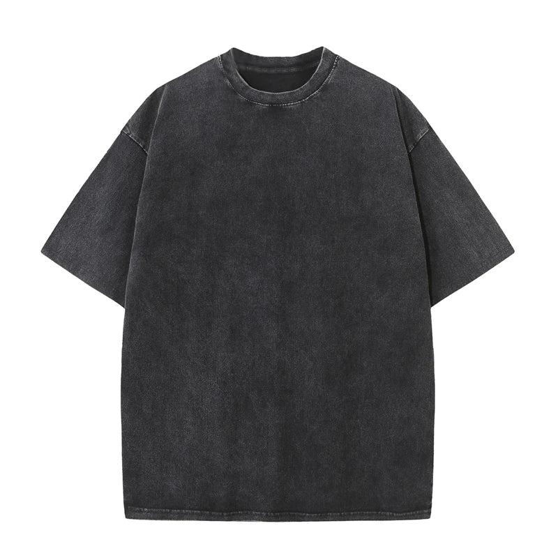 Men’s Oversized Washed Cotton T-Shirt